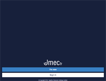 Tablet Screenshot of jmec.fr
